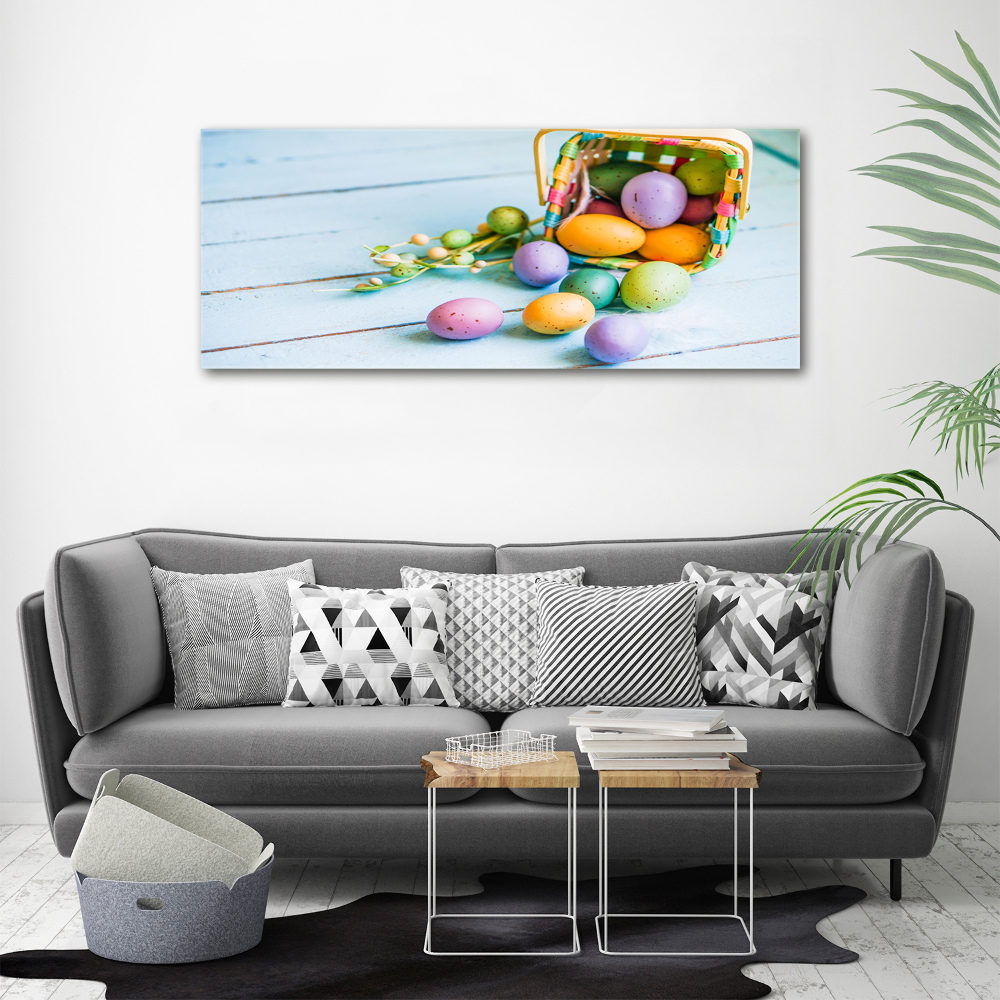 Wall art acrylic Easter eggs