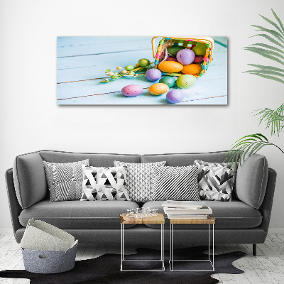 Wall art acrylic Easter eggs