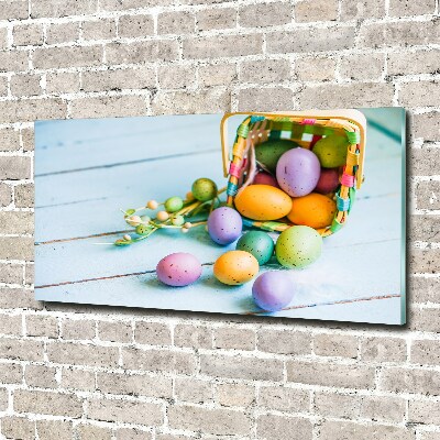 Wall art acrylic Easter eggs