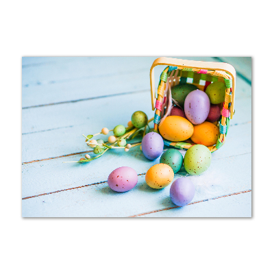 Wall art acrylic Easter eggs