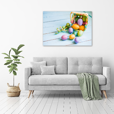 Wall art acrylic Easter eggs