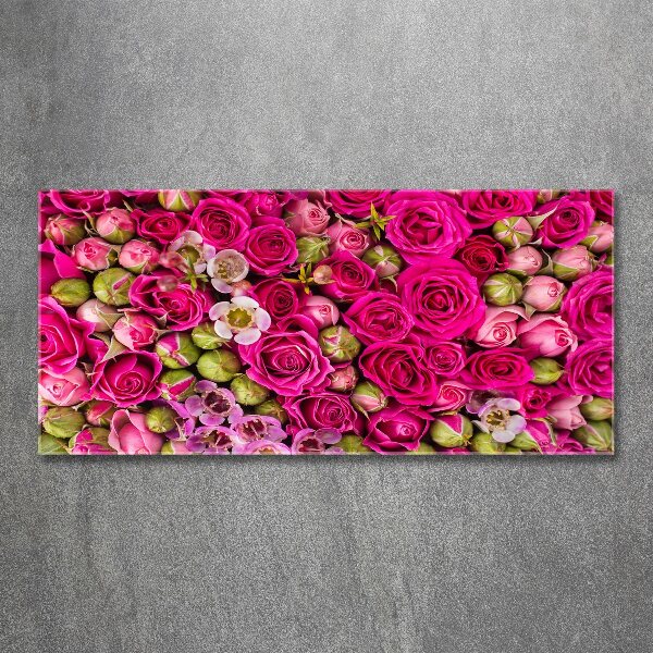 Acrylic wall art Roses