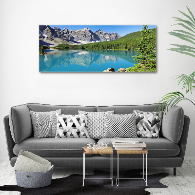 Print on acrylic Lake in the mountains