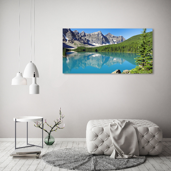 Print on acrylic Lake in the mountains