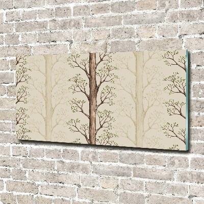 Acrylic wall art Trees