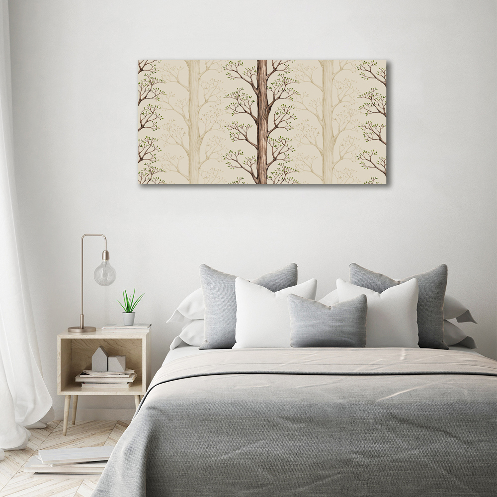 Acrylic wall art Trees