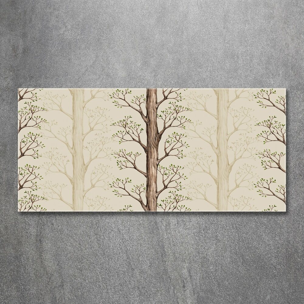 Acrylic wall art Trees