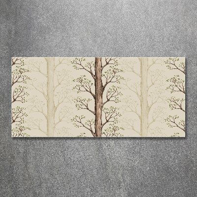 Acrylic wall art Trees