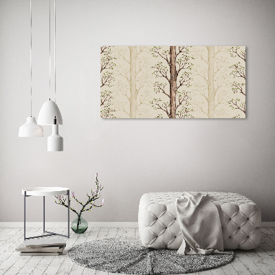 Acrylic wall art Trees