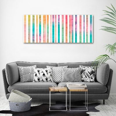 Print on acrylic Rainbow stripes