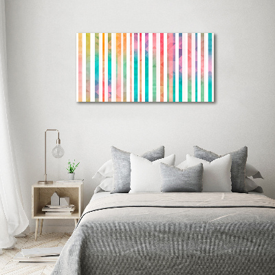 Print on acrylic Rainbow stripes