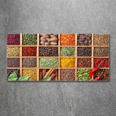 Wall art acrylic Spices and herbs