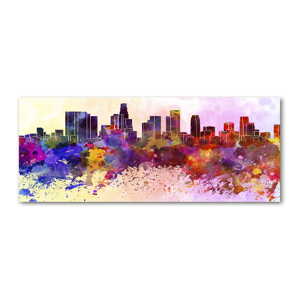 Print on acrylic Los Angeles colors