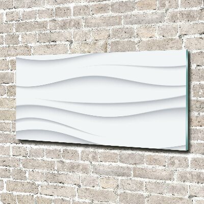 Wall art acrylic Wave abstraction