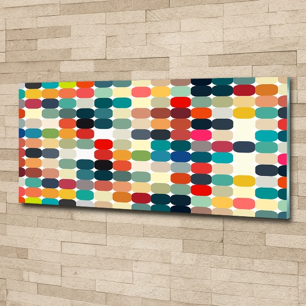 Wall art acrylic Geometric background