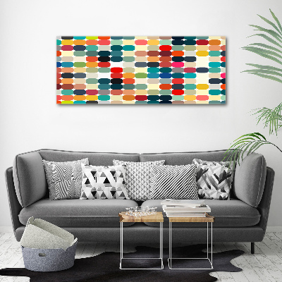 Wall art acrylic Geometric background