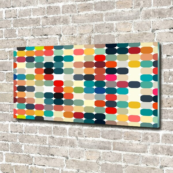 Wall art acrylic Geometric background