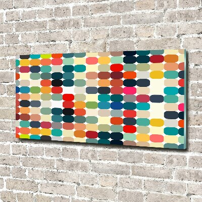 Wall art acrylic Geometric background