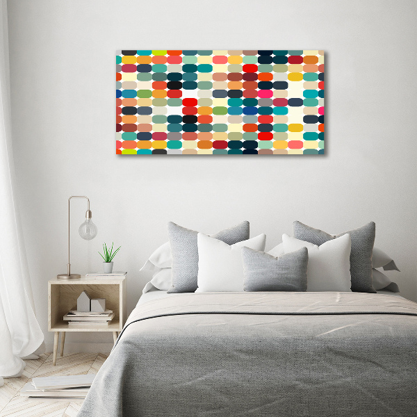 Wall art acrylic Geometric background