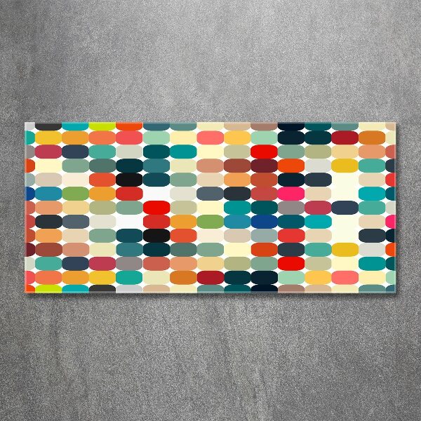 Wall art acrylic Geometric background