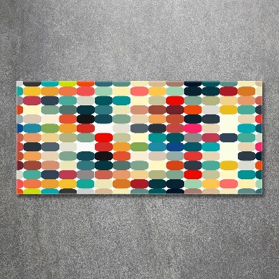 Wall art acrylic Geometric background