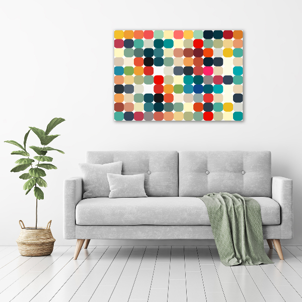 Wall art acrylic Geometric background