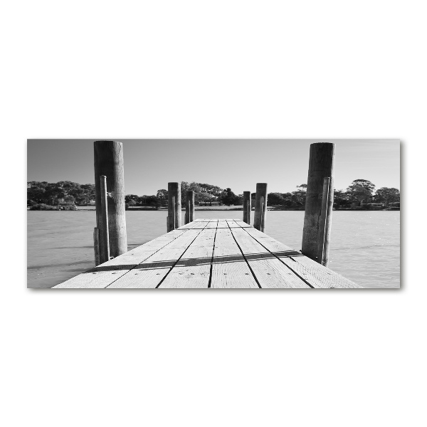 Print on acrylic Wooden pier