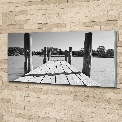 Print on acrylic Wooden pier