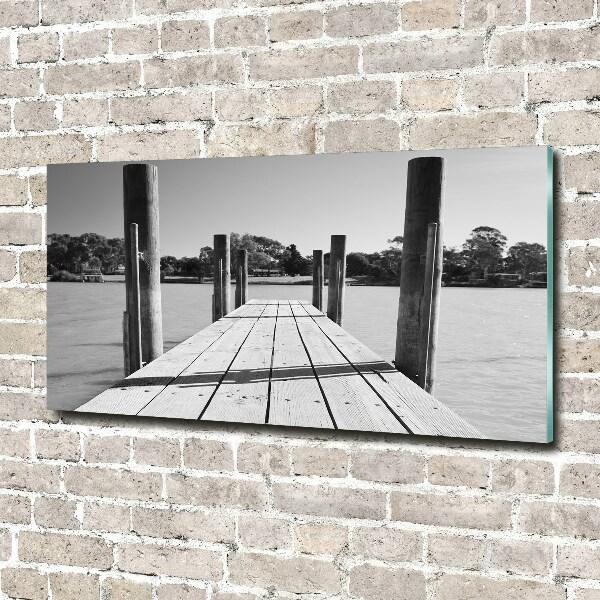 Print on acrylic Wooden pier