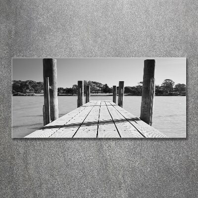 Print on acrylic Wooden pier