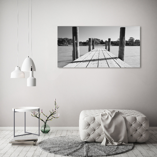 Print on acrylic Wooden pier