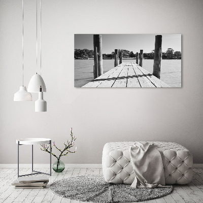 Print on acrylic Wooden pier