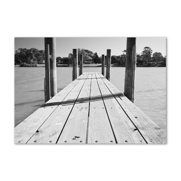 Print on acrylic Wooden pier