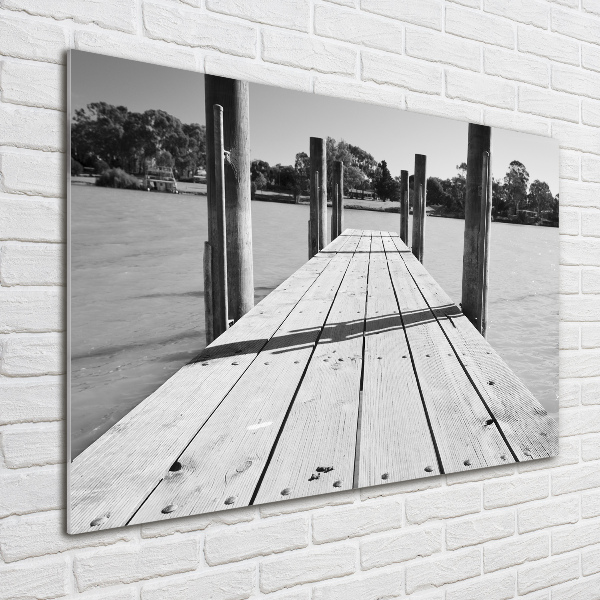 Print on acrylic Wooden pier