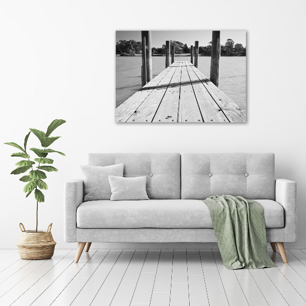 Print on acrylic Wooden pier