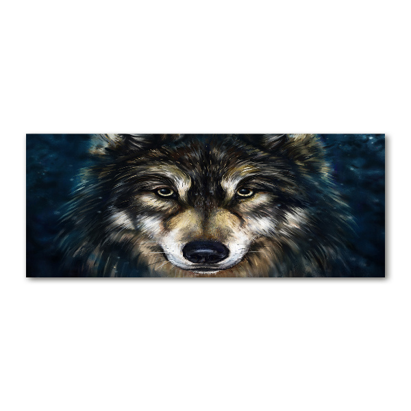 Acrylic wall picture Wolves