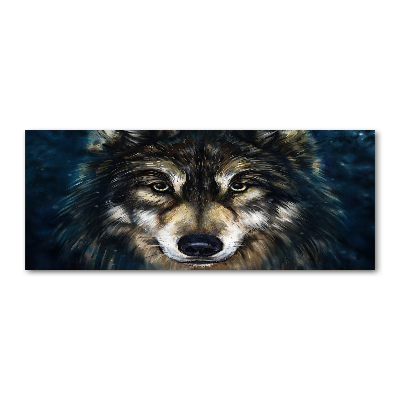 Acrylic wall picture Wolves