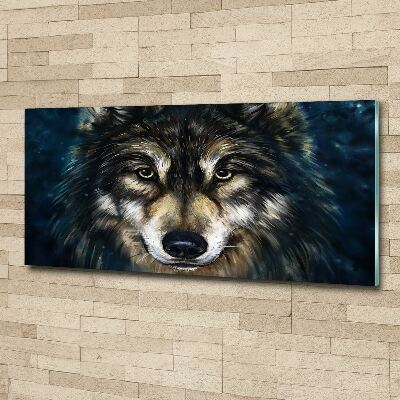 Acrylic wall picture Wolves