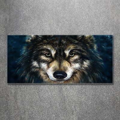 Acrylic wall picture Wolves