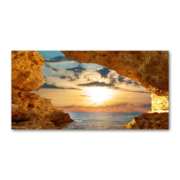 Print on acrylic Grotto by the sea