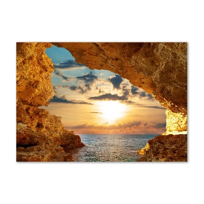 Print on acrylic Grotto by the sea