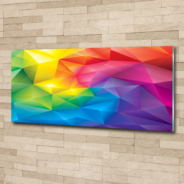 Acrylic wall art Abstract background