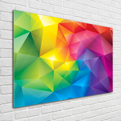 Acrylic wall art Abstract background