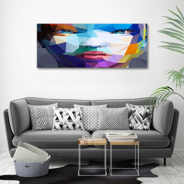 Acrylic print Abstraction woman