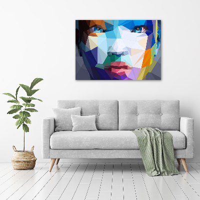 Acrylic print Abstraction woman