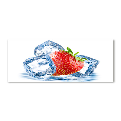 Print on acrylic Strawberry with ice