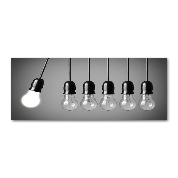 Wall art acrylic Six bulbs