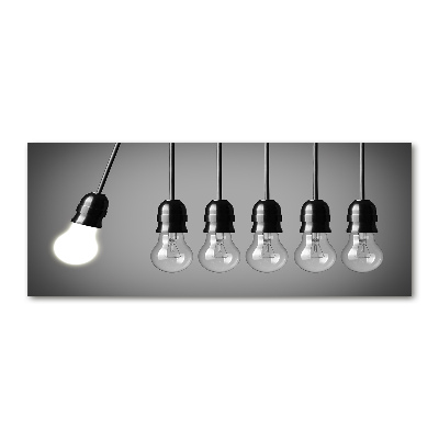 Wall art acrylic Six bulbs