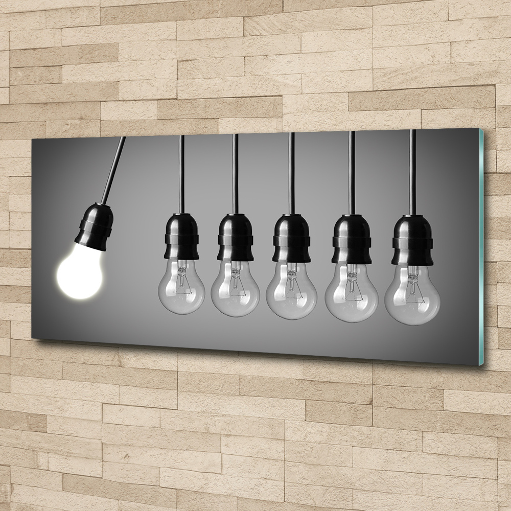 Wall art acrylic Six bulbs