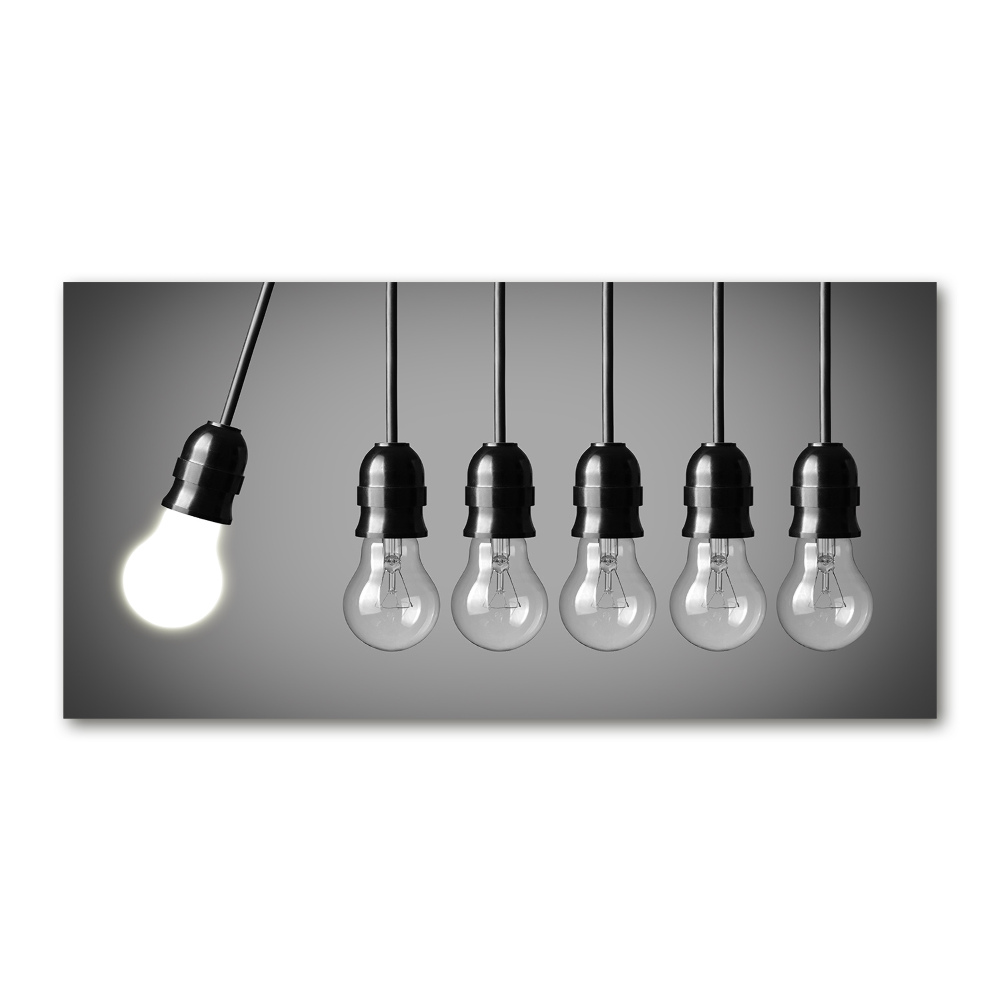 Wall art acrylic Six bulbs